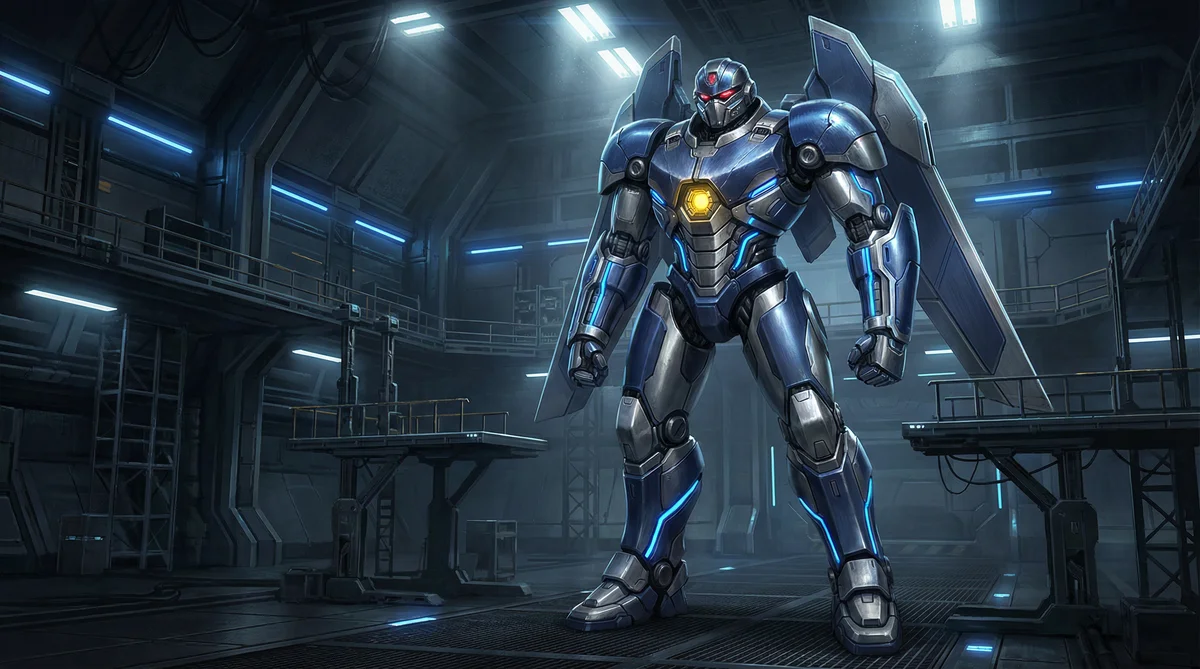 星空体育平台评测-天鹰号机甲设定图